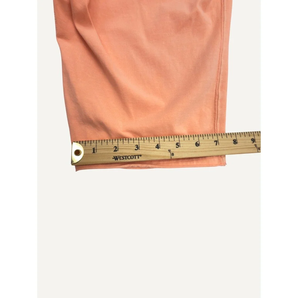 FP Movement Hot Shot Jumpsuit M Peach Boho Romper Pockets Racerback Yoga Comfy